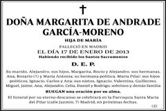 Margarita de Andrade